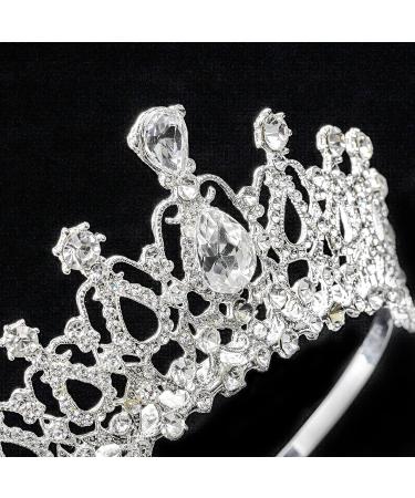 Yopay 3 Style Crystal Tiara Crowns - Queen Crown for Bridal, Girls, Women - Princess Headbands with Comb for Birthday, Wedding, Valentine, Party - Gift - Buy Online on GoSupps.com