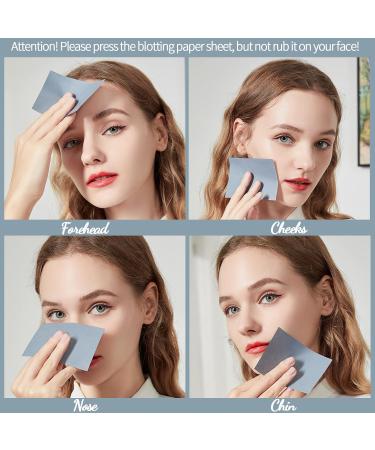 FANDAMEI 100 Counts Bamboo Charcoal Oil Absorbing Sheets for Oily Skin - Oil Control Film for Shine-Free Face, Pack of 1 - Buy Online on GoSupps.com