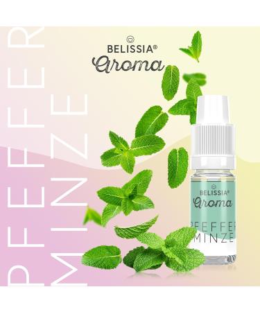 Belissia Peppermint Food Aroma - High-Dose 10ml for Cooking Baking and Refreshment | International Shipping - Buy Online on GoSupps.com