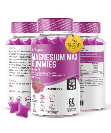 BeMorganic Organic Gummies (Magnesium Gummies)