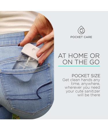 Pocket Care Mint Hand Sanitizer Spray 45ml | Organic & Natural Travel Size Hand Spray | Refreshing Mint Scent - Travel Accessories - Buy Online on GoSupps.com