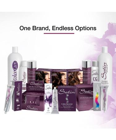 Satin Hair Color 1N Black - Ultra Vivid Fashion Colors for Vibrant Hair - Buy Online on GoSupps.com