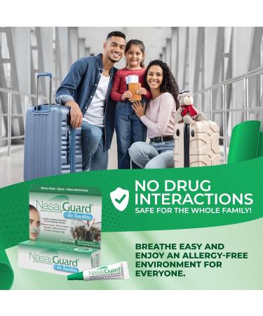 NasalGuard Cool Menthol 10g Gel: Drug-Free Allergy Relief for Air Travelers - Buy Online on GoSupps.com