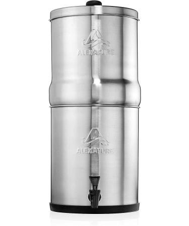 Alexapure Pro Stainless Steel Water Filtration System - 5000 Gallon Capacity - Buy Online on GoSupps.com