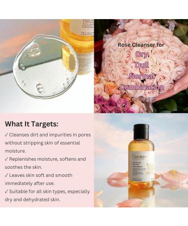 COCOONORIGINAL Cocoon Rose Cleanser (4.73 fl oz) - Buy Online on GoSupps.com