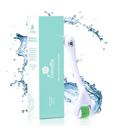 Derma Roller 0.25mm for Face Body Beard Hair Growth - 540 Titanium Needles for Home Use - Buy Online on GoSupps.com