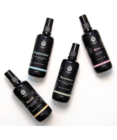 Essentially Arabia Neroli Orange Blossom Hydrosol - 100% Pure Organic Hydrosol Spray Personal Care Menstrual Balance & Aromatherapy Natural & Alcohol Free - Buy Online on GoSupps.com