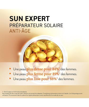 OENOBIOL Sun Expert Anti-Aging Sun Preparer - Proven Anti-Aging Effectiveness - Reinforced Cell Protection - Promotes an intense radiant tan - Food Supplement 2 x 30 capsules - 2 months - Buy Online on GoSupps.com