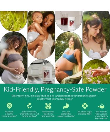 Needed. Immune Support Immunity Powder - for The Whole Family - Pregnancy Safe Immunity Supplement - Zinc with Elderberry - Easy-to-Take - Buy Online on GoSupps.com