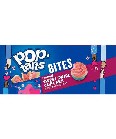 Pop-Tarts Baked Pastry Bites  Kids Snacks  School Lunch  Frosted Sweet Swirl Cupcake  25.6oz Box (28 Bags) - Buy Online on GoSupps.com