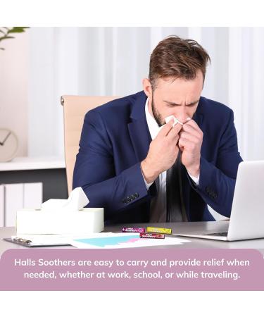 Soothers Cough Sweets Bundle Contains Blackcurrant 45g Cherry 45g Honey and Lemon 45g Sugar Free Cherry 32g Original 32g Extra Strong 32g Total of 6 Pocket Tissue - Buy Online on GoSupps.com