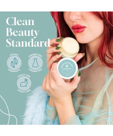 BOHO Skin Cleansing Balm - Hydrating Makeup Remover & Facial Cleanser for All Skin Types | Natural Deep Pore Cleanser with Vitamin E & Botanical Extracts (2oz - Buy Online on GoSupps.com