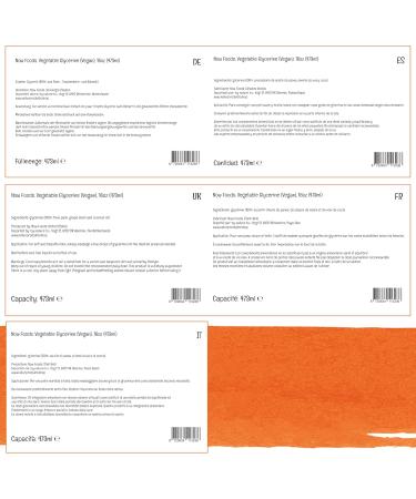 Now Foods Vegetable Glycerin 473ml - Soy Free Vegan Non-GMO Laboratory Tested for eCommerce - Buy Online on GoSupps.com