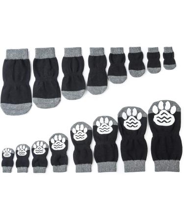Pet Heroic Indoor Anti-Slip Socks for Dogs & Cats - 8 Sizes S-5XL - Silicone Gel Paw Protection & Traction - Buy Online on GoSupps.com