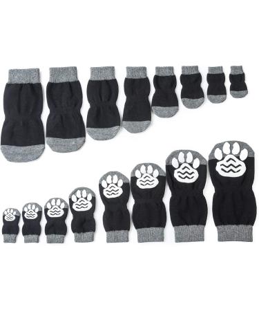 Pet Heroic Indoor Anti-Slip Socks for Dogs & Cats - 8 Sizes S to 5XL - Paw Protection & Traction with Silicone Gel - Buy Online on GoSupps.com