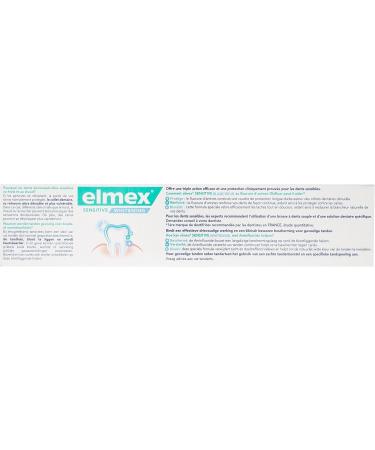 Elmex Sensitive Toothpaste 75ml - Soothing Relief for Sensitive Teeth | Buy Online Internationally - Buy Online on GoSupps.com