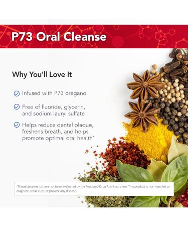 Physician's Strength Dental Swirl & Swallow | 8 fl oz | Healthy Gums & Teeth Support with P73 Oregano | Fluoride & Glycerin Free | Fresh Mint Flavor - International Shipping - Buy Online on GoSupps.com