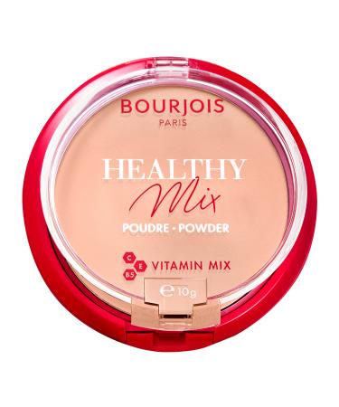 Bourjois Healthy Mix Compact Powder Zero Signs of Fatigue Mattifying and Uniforming Formula with Vitamins A E and B5 003 Dark Beige 11 g