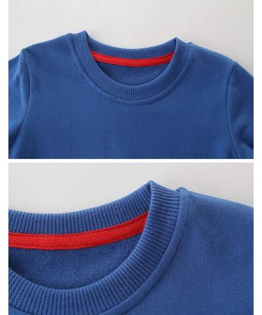 Boys Dinosaur Sweatshirt | Toddler Girls Cotton Jumper | Kids' Long Sleeve Pullover | Baby Clothes 1-8 Years | 1-2 Years Shark Design - Buy Online on GoSupps.com