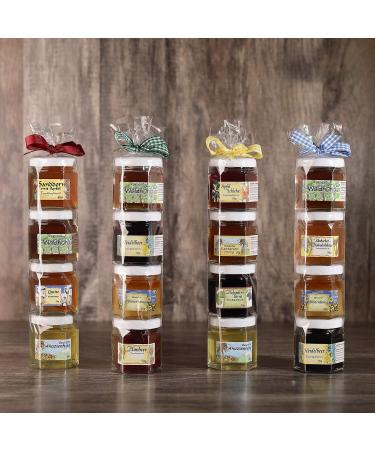 Allg u Fruit Spreads & Honey Gift Set - 4 x 50g Homemade Delights | Perfect Gift for Fruit Spread & Honey Lovers - International Shipping Available - Buy Online on GoSupps.com