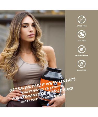 QNT Metapure Zero Carb Whey Strawberry 2000g | Best International Shipping & Low-Carb Protein - Buy Online on GoSupps.com