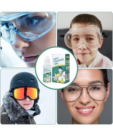 Anti Fog Gel for Glasses 15ml Long Lasting Antifog Lens Gel - Multipurpose Glasses Cleaner Portable Fog Gel for Window Mirrors Home Thaely - Buy Online on GoSupps.com