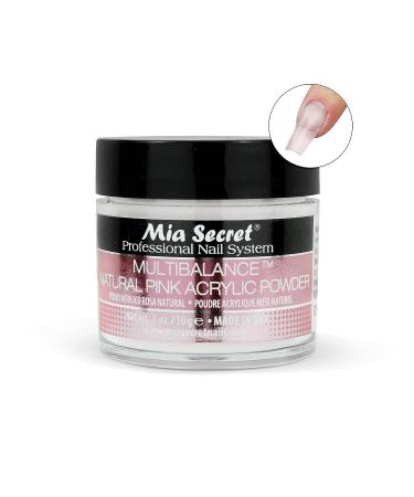 Mia Secret Multibalance Natural Pink Acrylic Nail Powder 1oz - Professional Quality - Buy Online on GoSupps.com