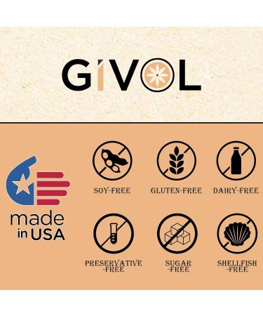 GIVOL Organic Raw Vitamin C Mist - Extra Strength L-Ascorbic Acid Liquid Extract for Kids & Adults - Immune Boost - Vegan - Easy Absorption - Orange/Strawberry Flavor - Non-GMO - 2 oz - Buy Online on GoSupps.com