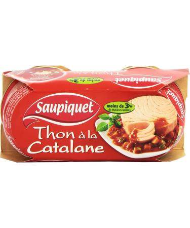 Saupiquet Catalan Tuna 2 cans of 135 g - Buy Online on GoSupps.com
