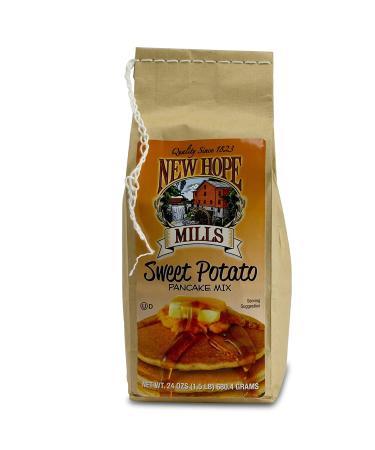 New Hope Mills Flavored Pancake Mix- Two 24 oz. Bags- Your Choice of 5 Different Varieties (Sweet Potato) - Buy Online on GoSupps.com