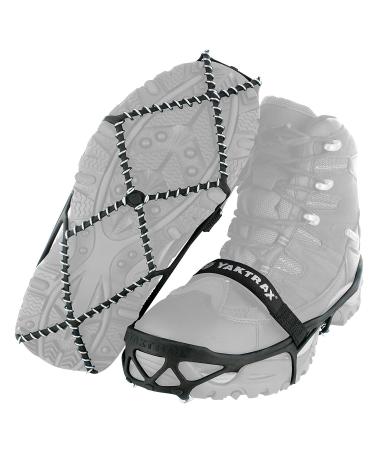 YAKTRAX PRO Heavy Duty Traction Crampons Snow Ice or Frost Stainless Steel Large (EU Shoe Size 44-46) - Buy Online on GoSupps.com