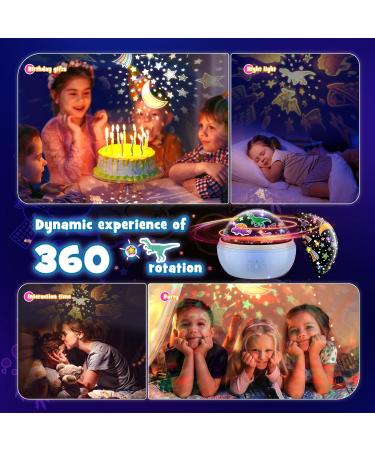 Qukir Star Dinosaur Projector - Fun Dinosaur Toy for Boys Ages 1-14 | Perfect Gift for 3-8 Year Olds | Dinosaur Night Light and Room Decor - Buy Online on GoSupps.com