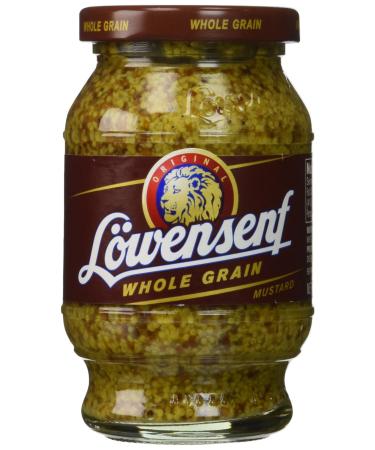 Lowensenf Whole Grain Mustard, 9.3 Ounce 9.3 Ounce (Pack of 1)
