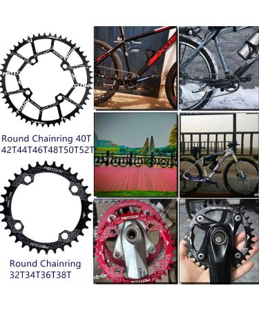 YBEKI 30T 104BCD Black Round Narrow Wide Chainring for Mountain Bike Road Bike - 8-11 Speed - Buy Online on GoSupps.com