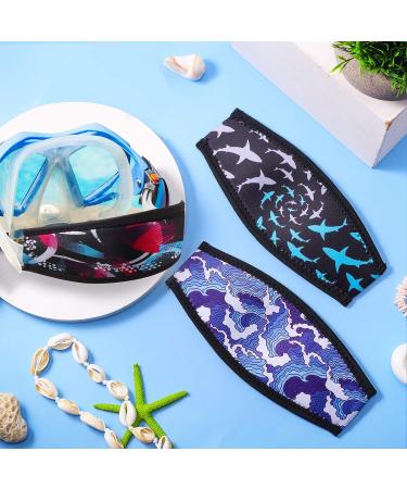Neoprene Dive Mask Strap Cover Set - Comfortable, Non-Slip, Ideal for Water Sports - Buy Online on GoSupps.com