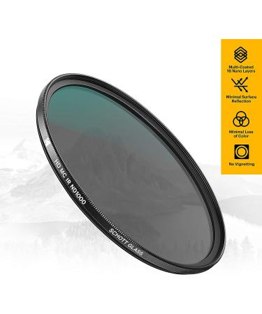 KODAK 52mm IR Neutral Density 1000 Filter | Schott Glass, Waterproof, 16-Layer Nano Coating | Prevent Overexposure, Reduce Infrared | Retro Case & Filter Guide | PhotoGear - Buy Online on GoSupps.com