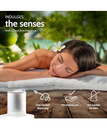 Vibratissimo Inspiration - Massage Oil Love Oil Body Oil with a Lime Scent 100 ml Inspiration 100 ml (Pack of 1) - Buy Online on GoSupps.com
