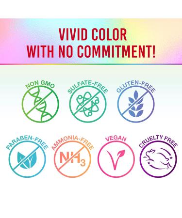 Punky Temporary Hair Color Spray Cougar Red Non-Damaging Spray-On Hair Dye Instant Vivid Hair Color 3.5 oz 1-Pack 3.5 Ounce (Pack of 1) Cougar Red - Buy Online on GoSupps.com