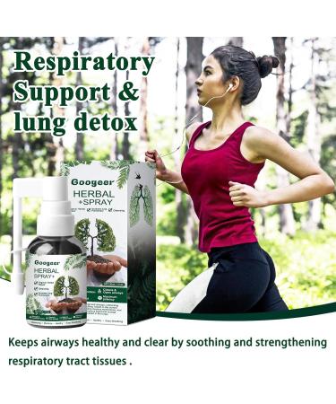 Buy 3 PCs Lung Cleaning Herbal Spray - RespiNature Herbal Lung Cleanse & Cleansing Spray for Optimal Lung Health - Buy Online on GoSupps.com