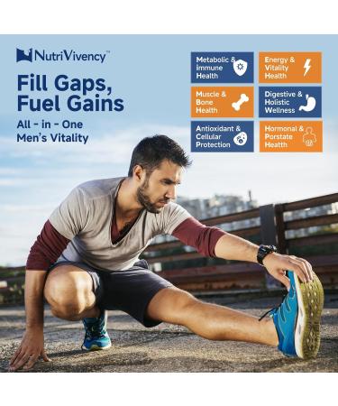Methylated Multivitamins for Men Gummies, Mens Multivitamin Gummies, Vitamin A, C, D3, K2, E, B6, B12, B Complex, Magnesium, CoQ10, Ashwagandha, Pumpkin seed oil, Astaxanthin, Sugar Free, Vegan, 60 ct - Buy Online on GoSupps.com