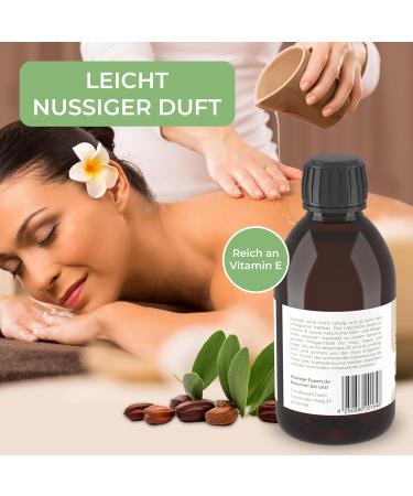 Organic Cold Pressed Jojoba Oil - Best Base Oil for Massage Baby Care & Skin | 250 ml Spray Bottle - Buy Online on GoSupps.com