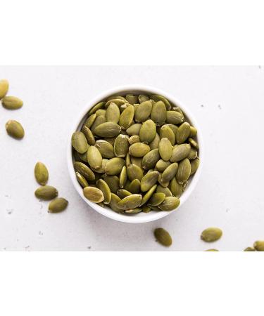 Organic Dry Roasted Pumpkin Seed Kernels with Himalayan Salt 2lb - Non-GMO, Oven Roasted Pepitas, Oil-Free, Vegan & Kosher - Bulk Pack - Buy Online on GoSupps.com