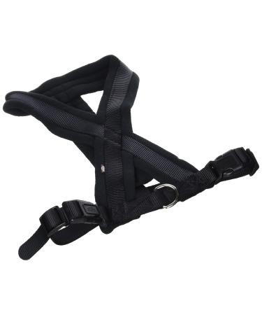 Trixie Premium Touring Tears Size XS - S: Breast circumference 30 55 cm/15 mm in black - sporty dog harness with pleasant fleece padding continuously adjustable for small dogs 203601 black XS S: 30 55 cm/15 mm