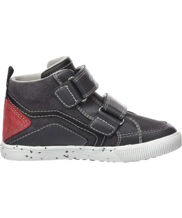 Geox B KILWI BOY C Baby Boy's Sneaker 7 UK - Dark Grey & Dark Red - Buy Online on GoSupps.com