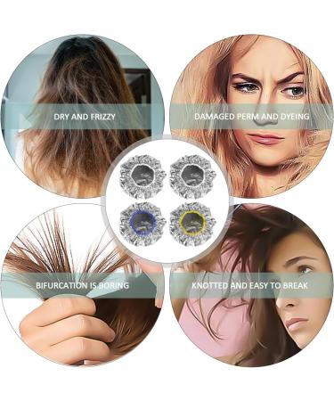 4 Pack Aluminum Constant Temperature Mask Caps Aluminum Hair Care Caps Heat Caps for Deep Care Dye Caps for Hair Care - Buy Online on GoSupps.com