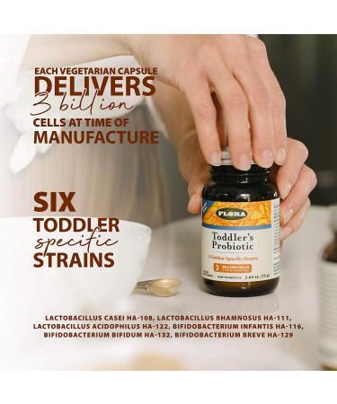 Flora Toddler Probiotic Powder 2.64 oz - Boost Immunity & Digestive Health - Buy Online on GoSupps.com