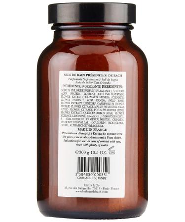Les Fleurs De Bach Bath Salts Presence (S) 300g - Luxury International Shipping for Relaxation and Wellness - Buy Online on GoSupps.com