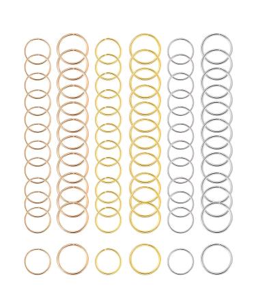 180 pieces Haarringe Zopf Ringe Haarspitzen Haarschleifen Clips 3 Farben 2 Gr ßen - Buy Online on GoSupps.com