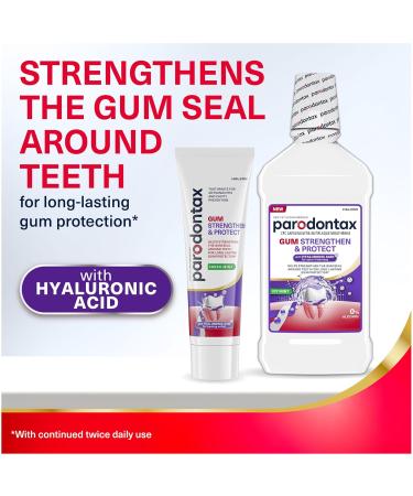 parodontax Gum Strengthen and Protect Fresh Mint Toothpaste 3.4 oz - Buy Online on GoSupps.com
