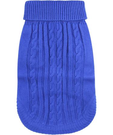 Shop Stylish Fakeface Dog Cardigans | Warm & Cozy Winter Sweaters for Small Breeds - XS Sizes Available in Red Blue & Brown - Buy Online on GoSupps.com